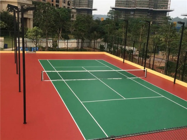 七台河市塑胶地坪球场材料 - 方案